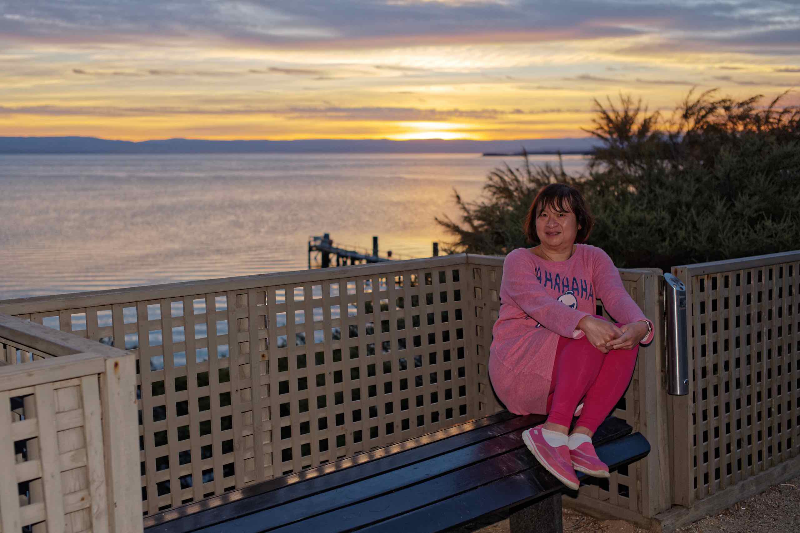 Day 1: Sunset at Freycinet Lodge